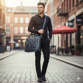 41×29×9 Cm Leather Laptop Bags