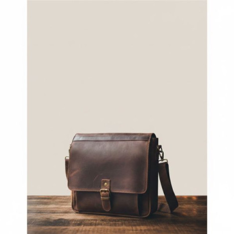 29×25×6 Cm Sling Leather Bag