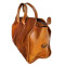 Brown Ladies Leather Hand Bag