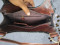 Leather Ladies handbag Brown Color 34×19×9