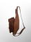 Leather Back Pack Bag Tan Color