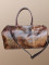 Leather Duffle Bags Dark Brown 52×27×21 cm