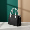Black Ladies Leather Hand Bag