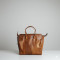 Brown Ladies Leather Hand Bag
